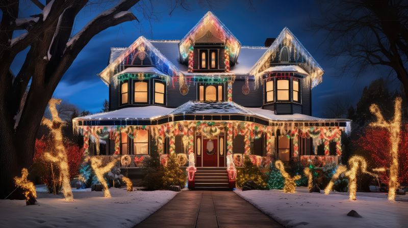 Christmas Lights Installation in Kansas City, KS