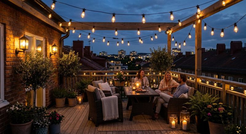 Courtyard Light Installation in Honolulu, HI