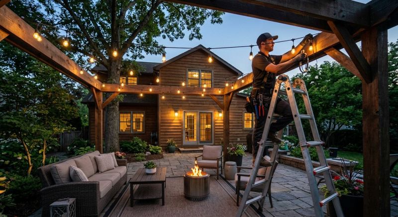 Deck Lights Installation in Littleton, CO