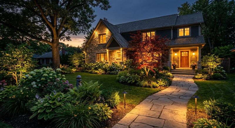 Landscape Lighting Installation in Kansas City, MO