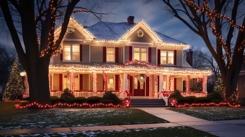 Seasonal Lights Installation in Overland Park, KS