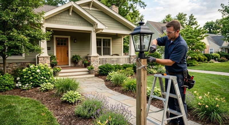 Step Lighting Installation in Kansas City, KS