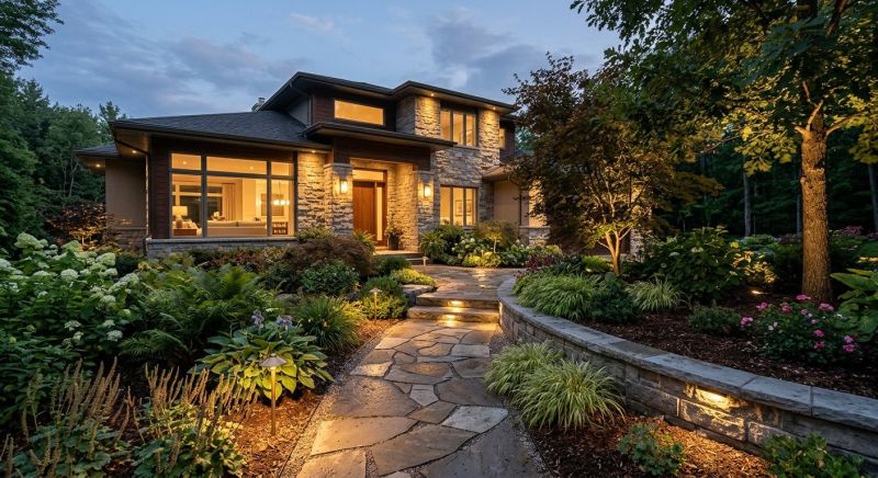 Terrace Lighting Installation in Kansas City, MO