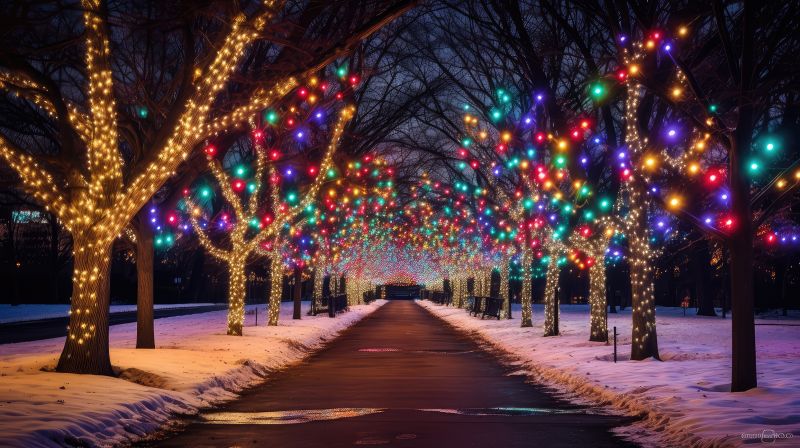 Xmas Lights Installation in Overland Park, KS